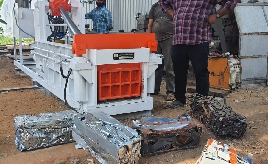Scrap Baling Machine Heavy Duty (SB 2C Heavy) – Ace Automation